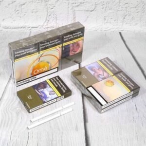 Buy OmΓ© | 200 Yellow Slims Cigarettes |10 packs – (One Sleeve)