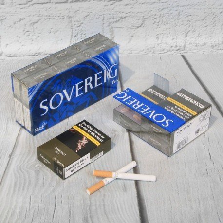 Buy Sovereign | King Size Blue |10 packs β One Sleeve| 200 Cigarettes