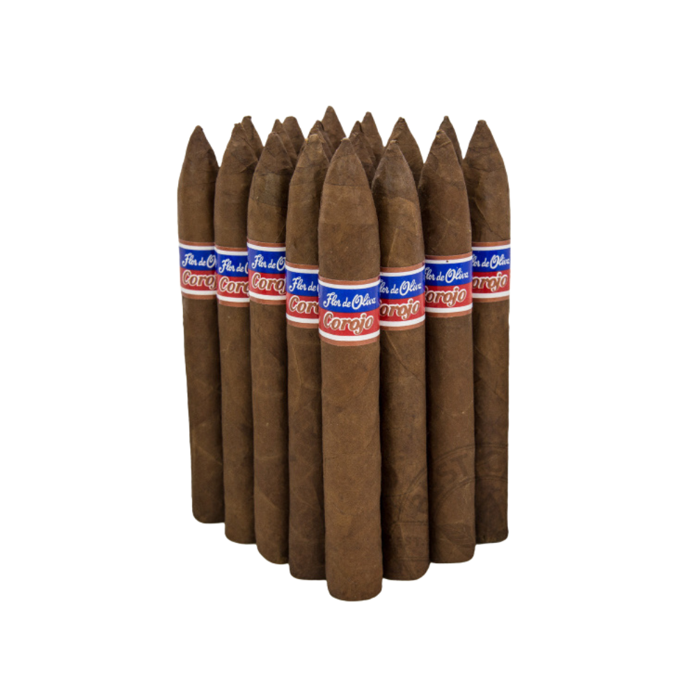 OLIVA FLOR COROJO TORPEDO BUNDLE 6 1/2X52 (20)