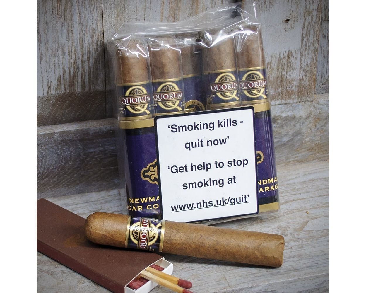 Quorum Robusto Classic Cigars β Pack of 10