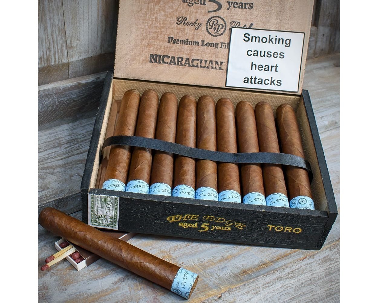 Rocky Patel The Edge Nicaraguan Toro Cigars β Box of 20