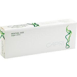 Capri Menthol Jade 100βs