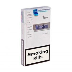 Winston Super Slims Silver